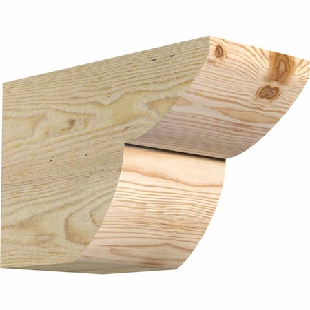 Ekena Millwork Crestline Rough Sawn Rafter Tail, Douglas Fir, 6"W x 8"H x 12"L RFT06X08X12CRE00RDF